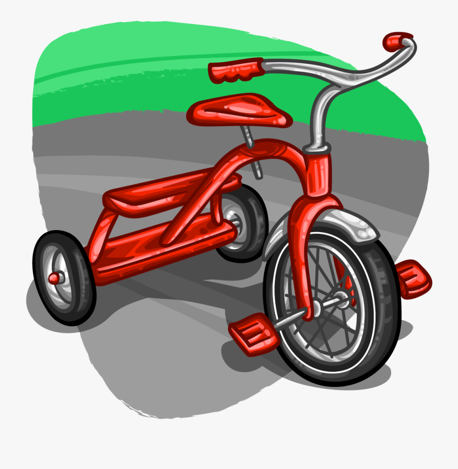 Tricycle, Transparent Clipart