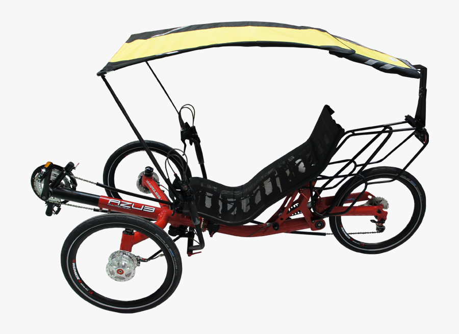 Recumbent Bicycle, Transparent Clipart