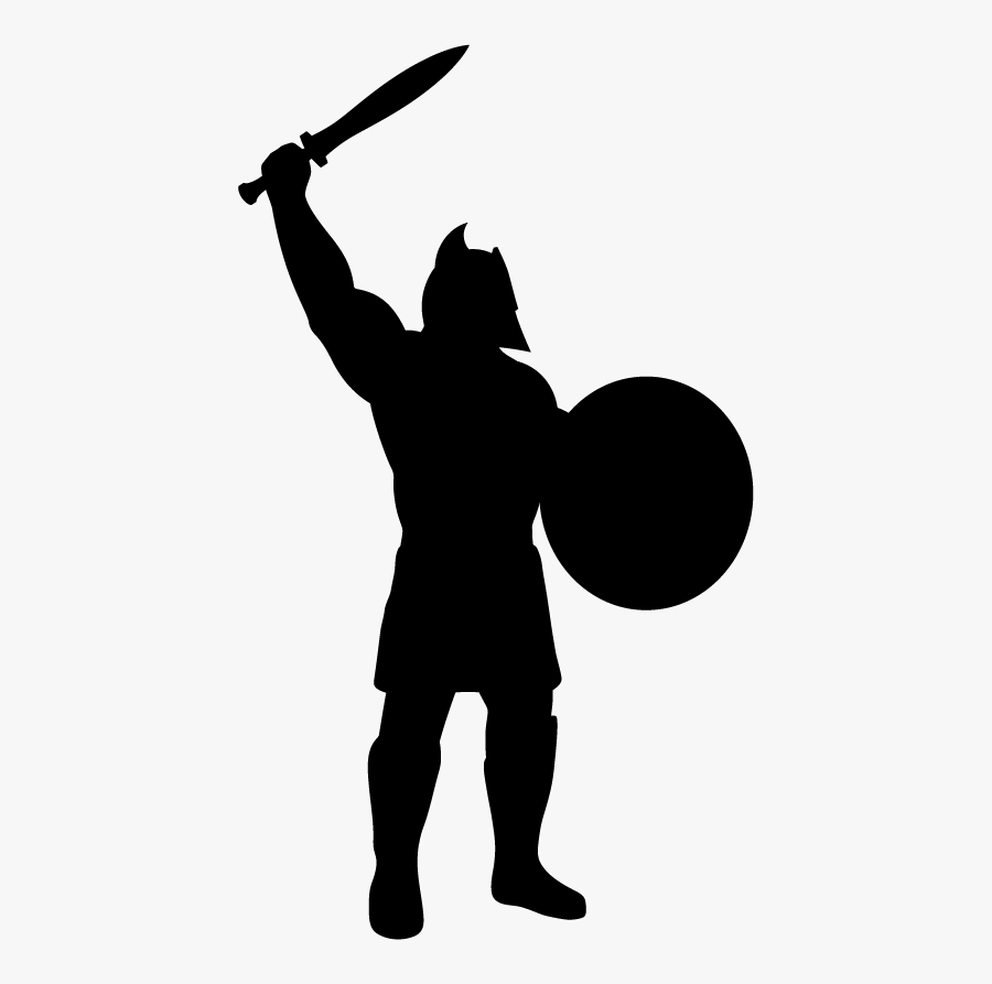 This Is A Gladiator In The Arena - Illustration, Transparent Clipart