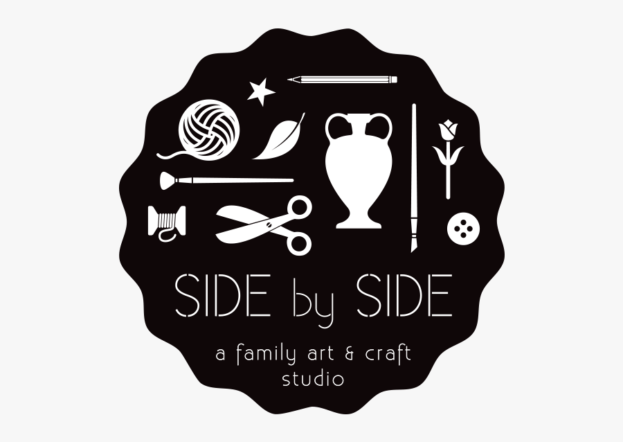 Side By Side A Family Child Community Art Studio In - Illustration, Transparent Clipart