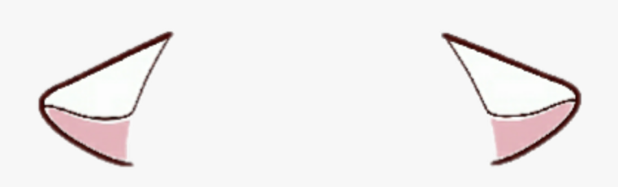 #kitten #cute #ears #mochi #kawaii #cat #soft #catears - Kawaii Transparent Cat Ears, Transparent Clipart