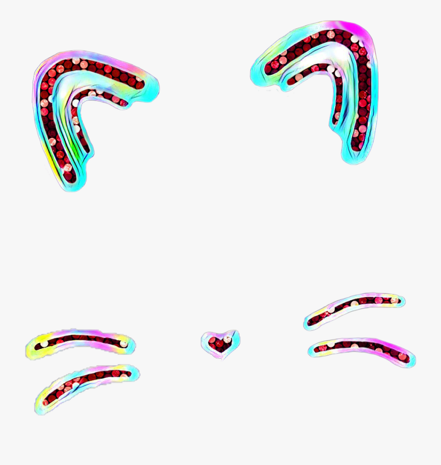 Transparent Kitty Ears Png, Transparent Clipart