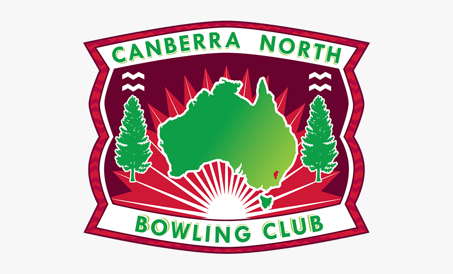 Canberra North Bowling Club - Label, Transparent Clipart