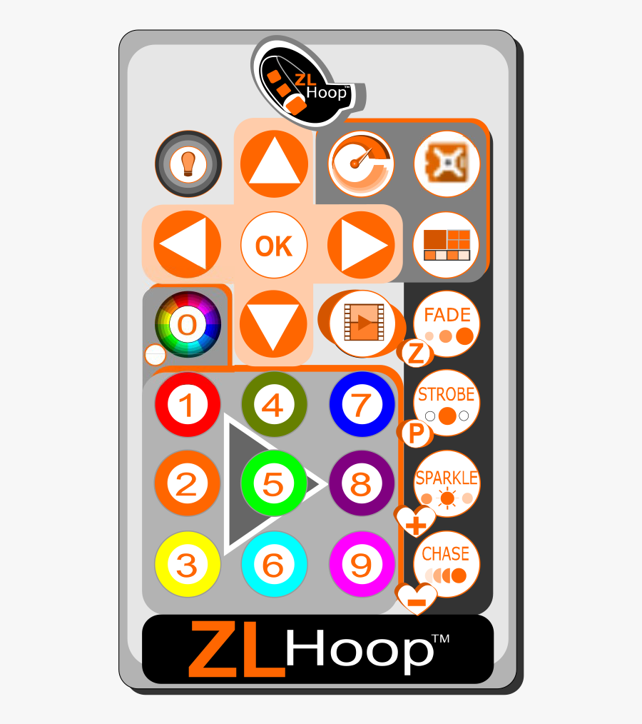 Zl Hoop Remote Control, Transparent Clipart