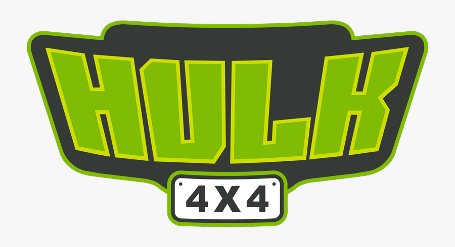 Hulk 4 By 4 Logo - Hulk 4x4 Logo, Transparent Clipart