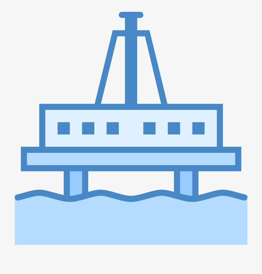Oil Clipart Derek - Oil Platform, Transparent Clipart