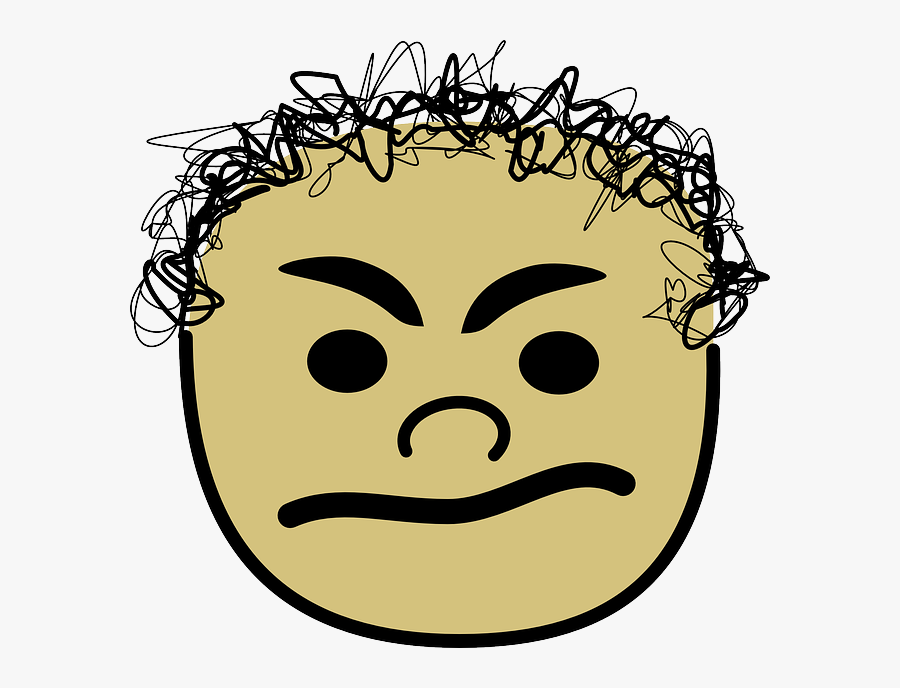 Angry Person - Meaning Of Doubtful, Transparent Clipart