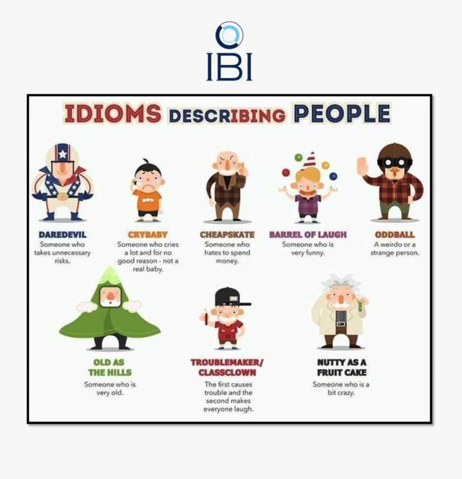 Describing People Idioms - Idioms Describing People, Transparent Clipart
