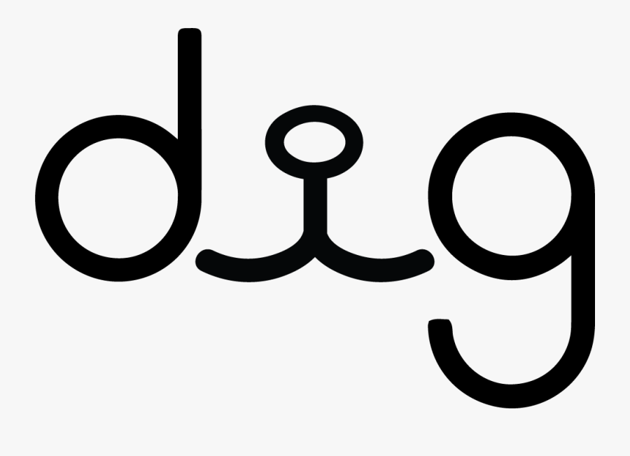 Dig App Logo, Transparent Clipart