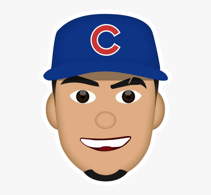 Transparent Turd Emoji Png - Cubs Emoji Baez, Transparent Clipart