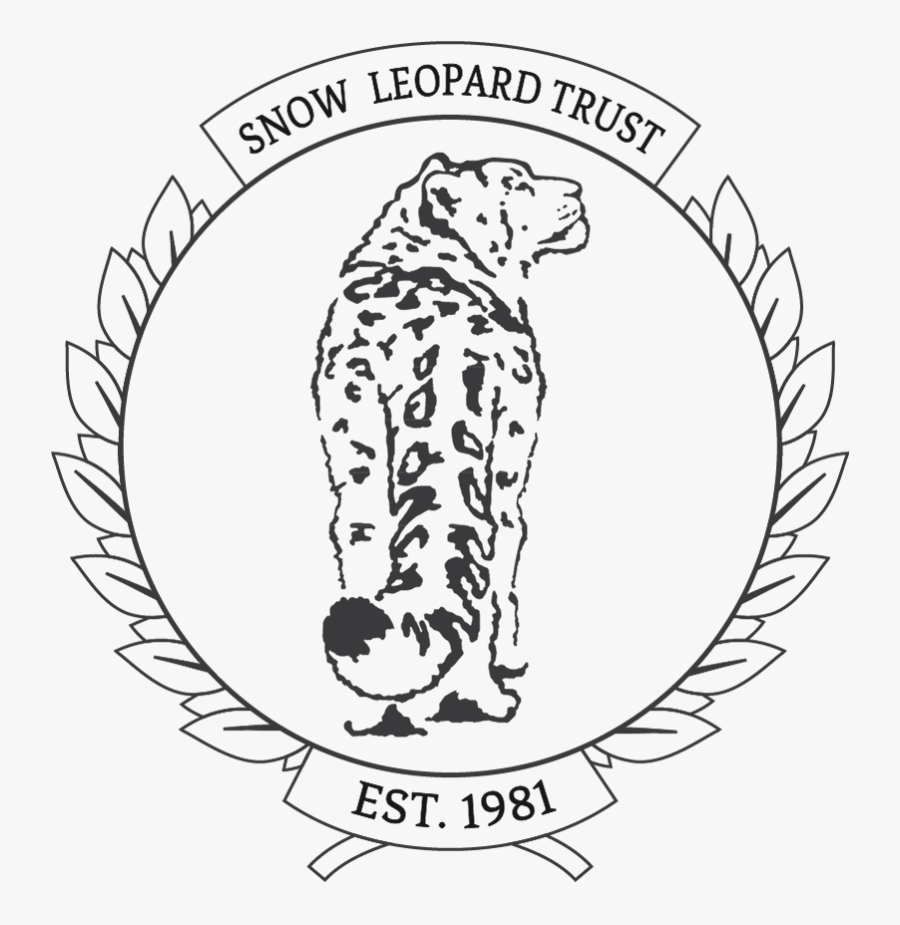 Garland-logo - Snow Leopard Trust Logo, Transparent Clipart
