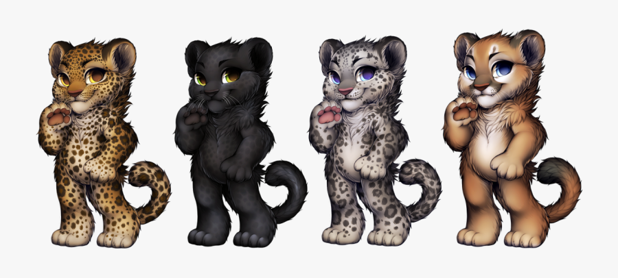Furvilla Leopard, Transparent Clipart