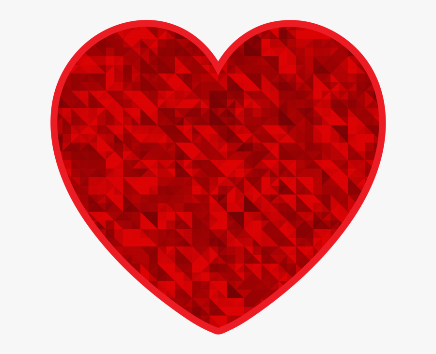 Red Heart Png Transparent Image - Heart, Transparent Clipart