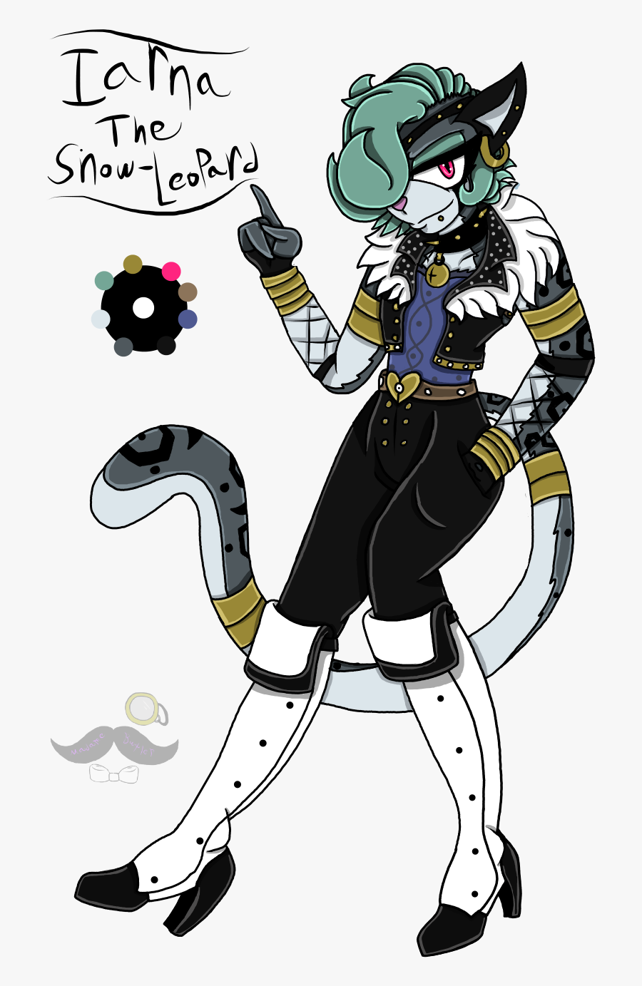 Sonic Oc Snow Leopard, Transparent Clipart
