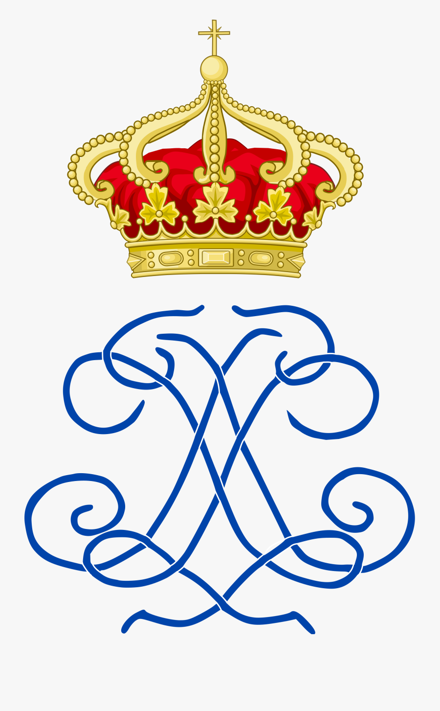 Royal Crown Of Spain Clipart , Png Download - Kingdom Of Portugal Coat Of Arms, Transparent Clipart