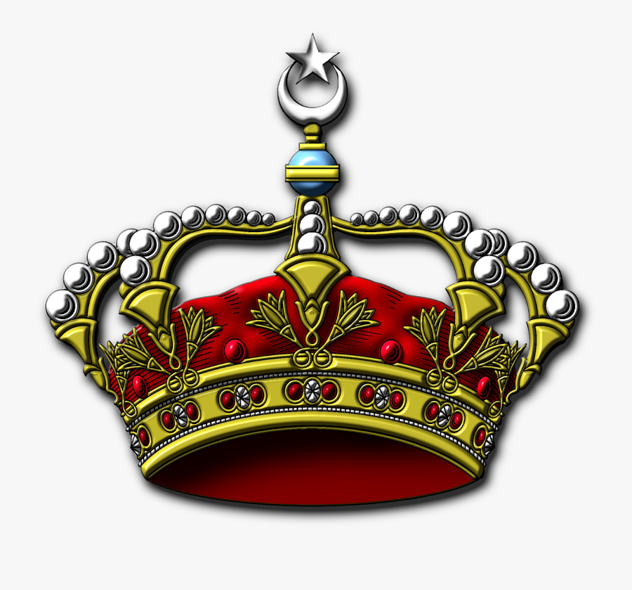 Heraldic Rendering Of The Royal Crown Of Egypt - Crowns Of Egypt, Transparent Clipart