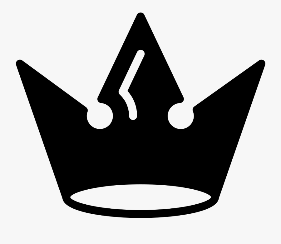 Royal Crown Of Black Elegant Design - Corona En Negro Png, Transparent Clipart