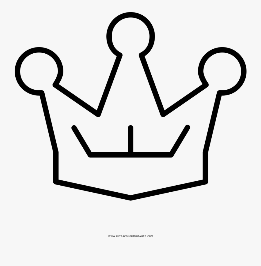 Royal Crown Coloring Page - Desenhar Coroa, Transparent Clipart