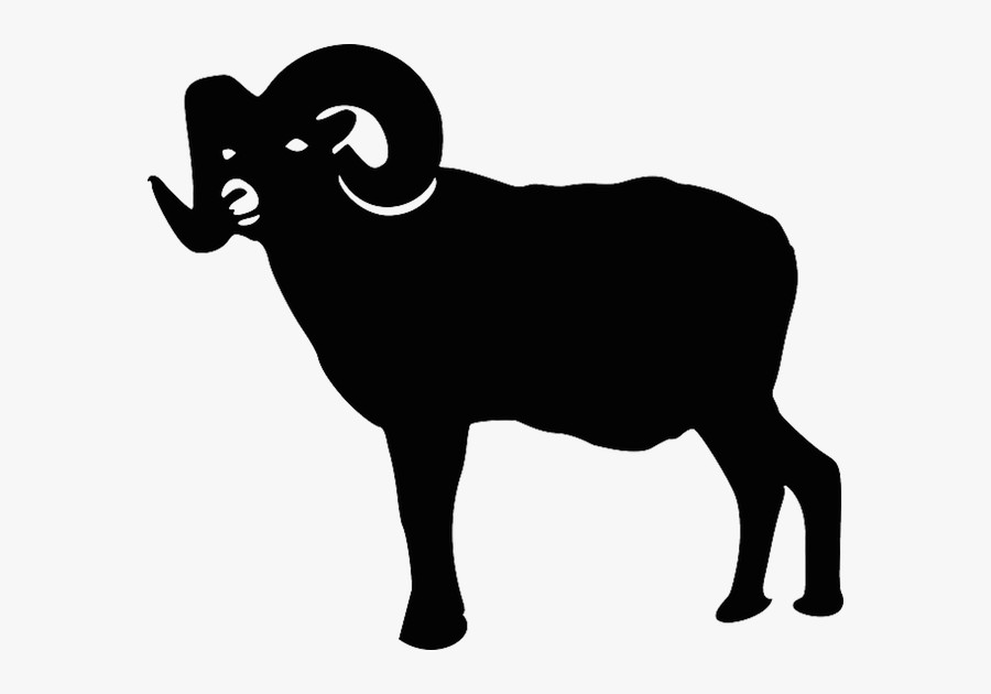 Ram Trucks Silhouette Clip Art - Black Ram Clipart, Transparent Clipart