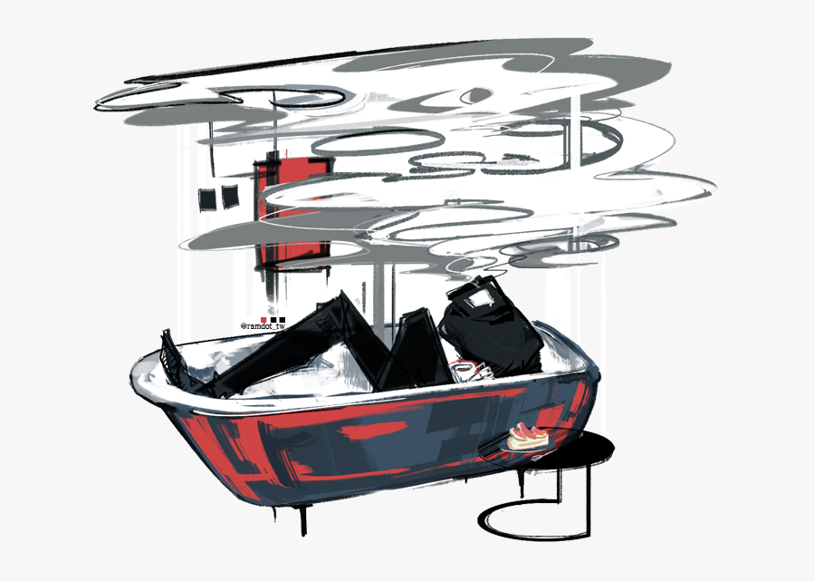 Skiff, Transparent Clipart