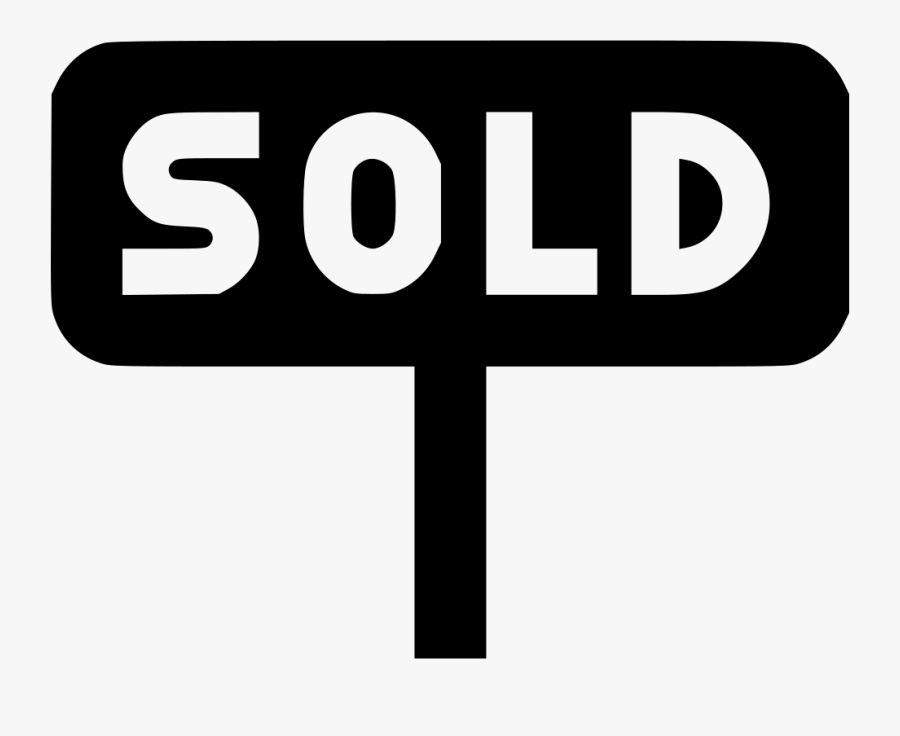 Sign Sold - Sign, Transparent Clipart