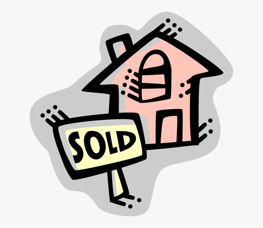 Vector Illustration Of Residential Real Estate Home, Transparent Clipart