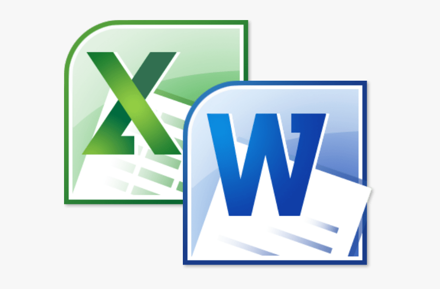 Clip Art And Excel Free Sold - Logo Ms Word 2010, Transparent Clipart