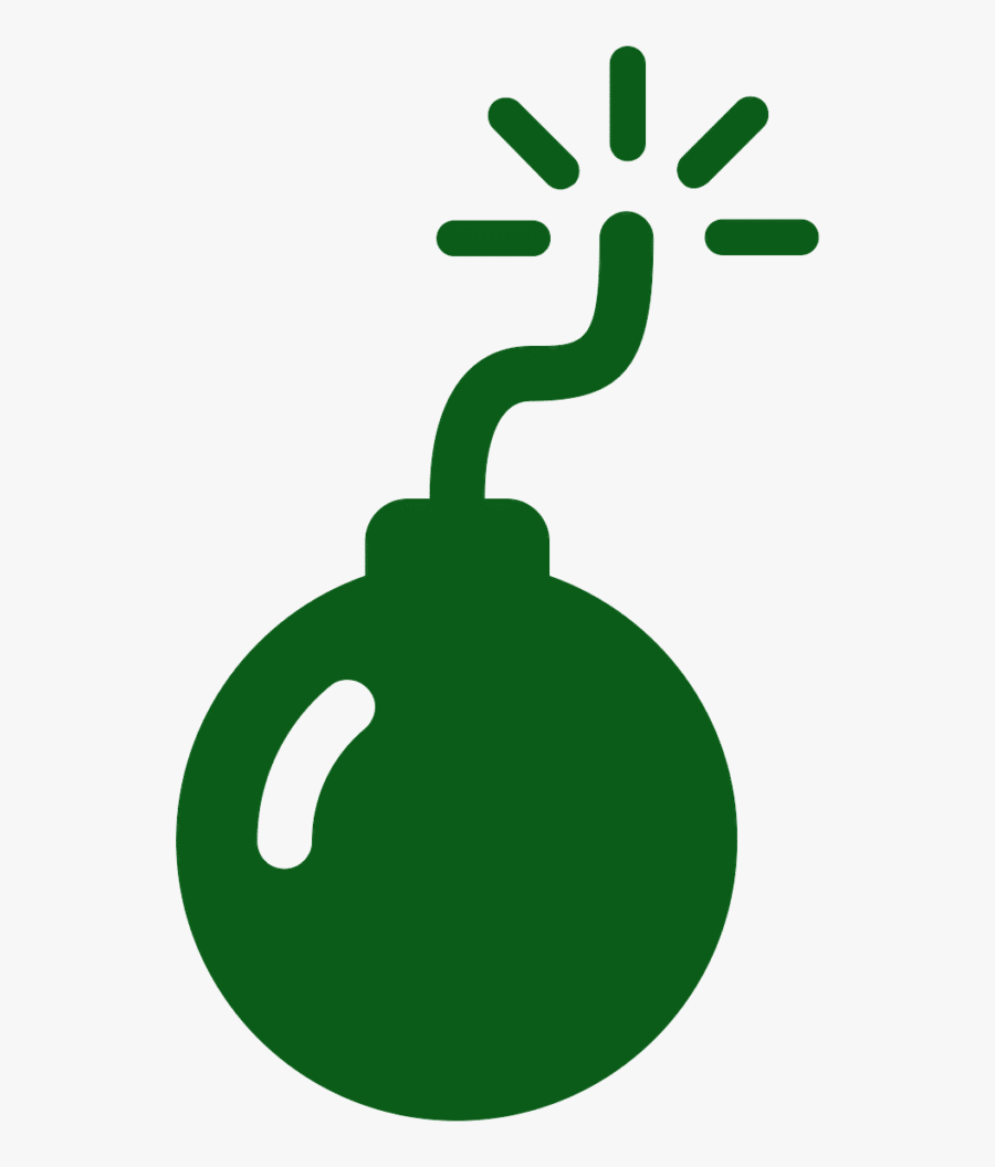 Bomb, Transparent Clipart