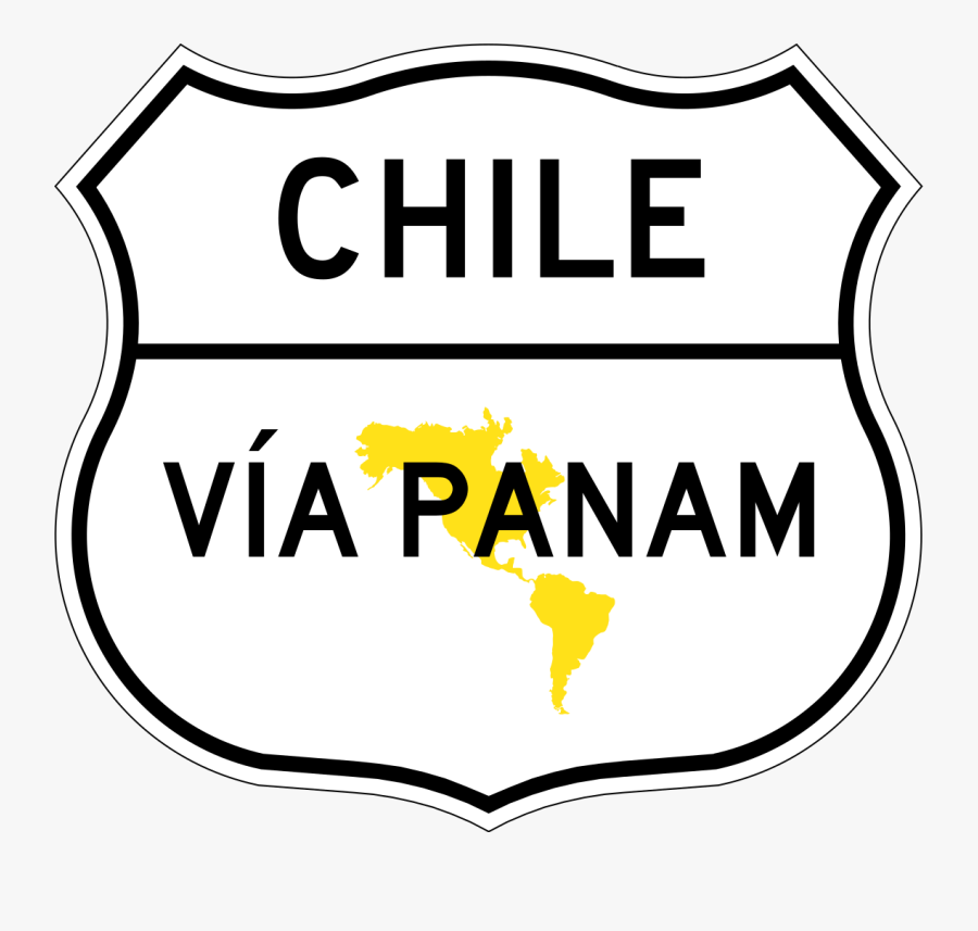 Chile Route 5, Transparent Clipart
