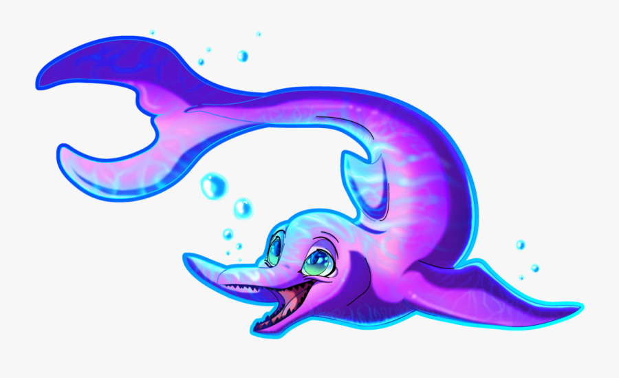 Dolphin Clipart Sunset - Cartoon, Transparent Clipart