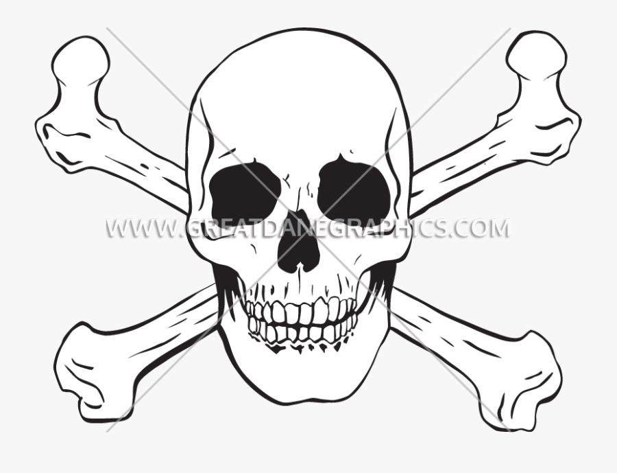 Skull, Transparent Clipart