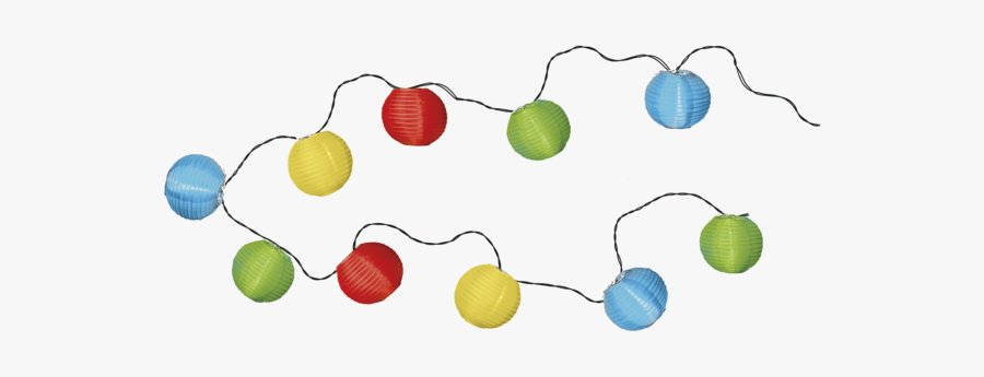 Light Chain Festival - Christmas Lights, Transparent Clipart