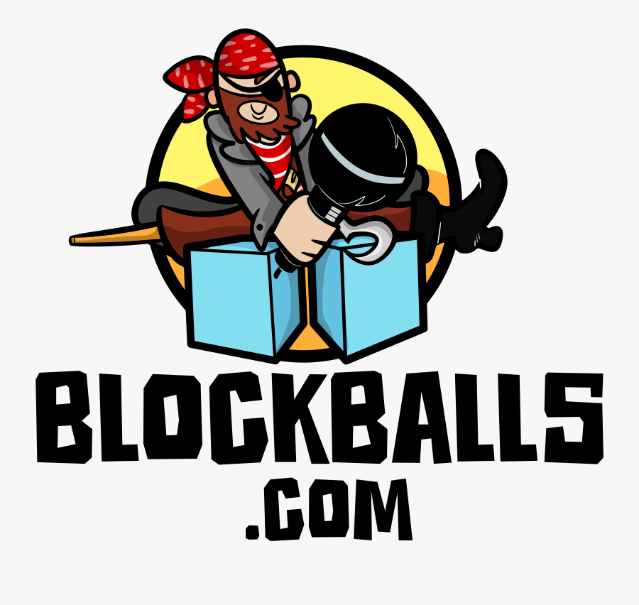 Blockballs - Cartoon, Transparent Clipart