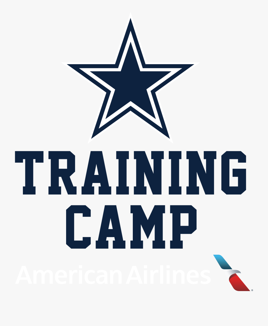 Dallas Cowboys Training Camp Logo Organization Brand - Dallas Cowboys Training Camp Dates 2019, Transparent Clipart