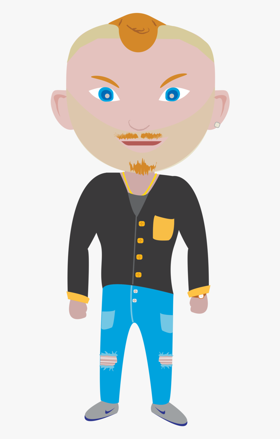 Clip Art C H W Illustrator - Cartoon, Transparent Clipart