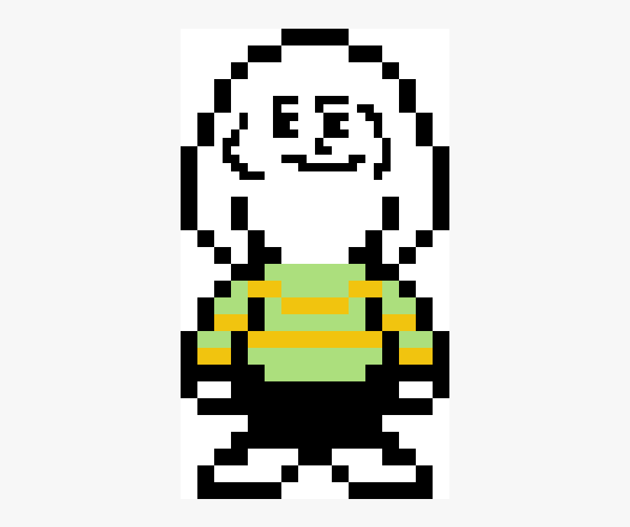 Undertale Asriel Pixel Art, Transparent Clipart