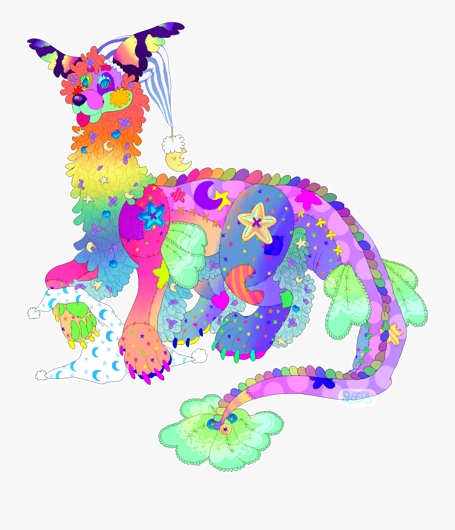 Snooze The Clovertail - Illustration, Transparent Clipart