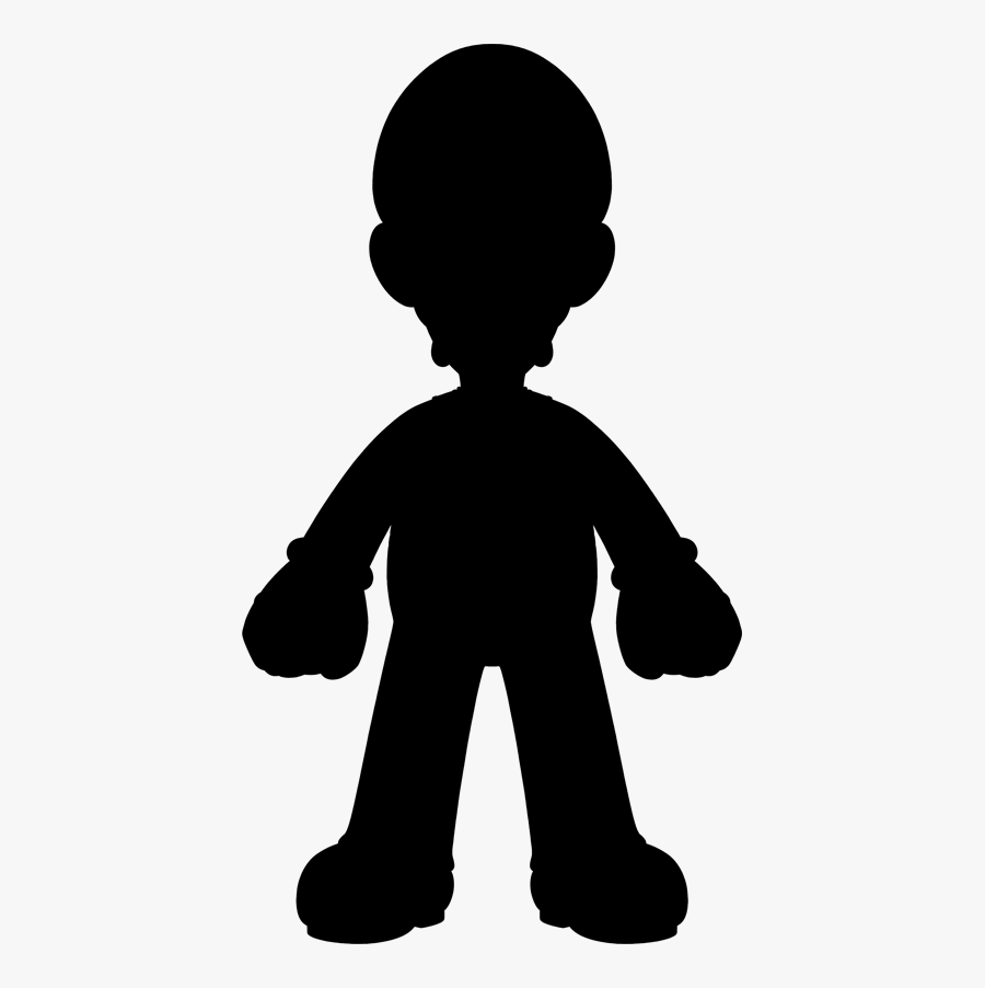 Kid Silhouette - Mystery Person Clipart, Transparent Clipart