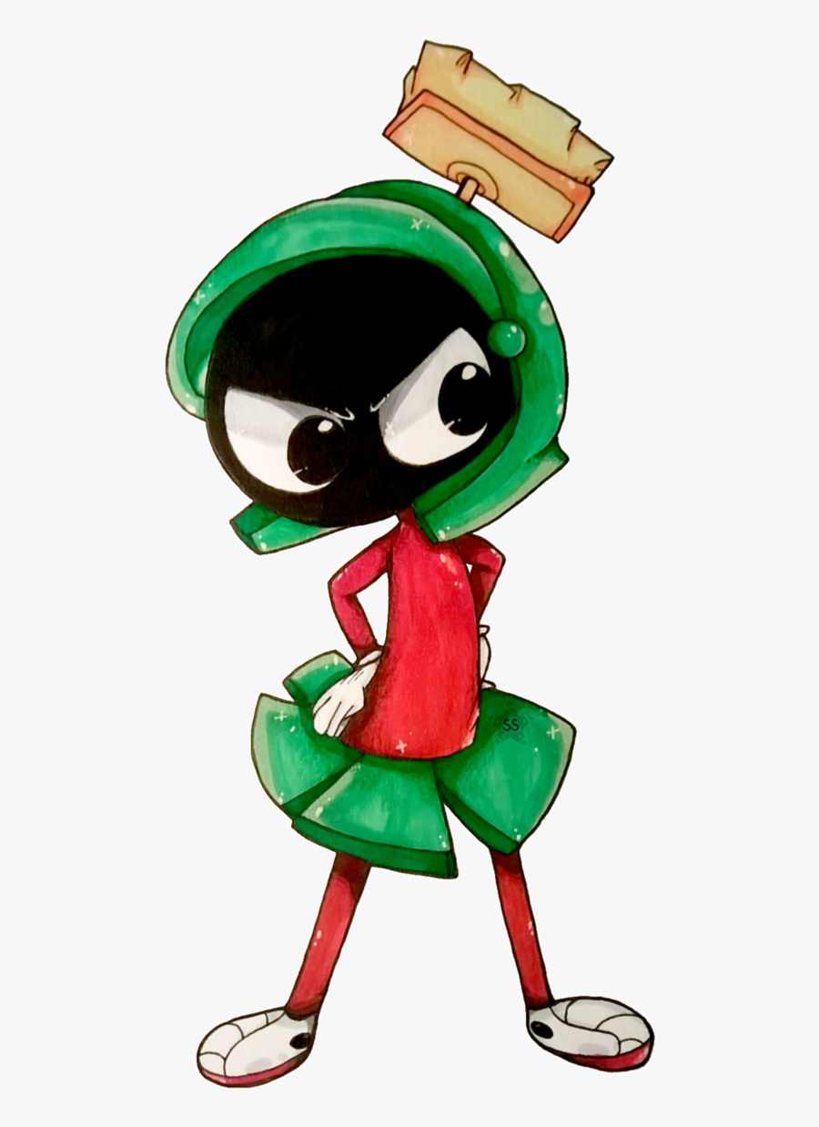 Marvin The Martian Bugs Bunny Fan Art Looney Tunes - Marvin The Martian X Oc, Transparent Clipart