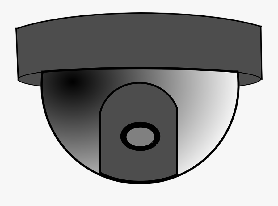 Surveillance, Camera, Observe, Security Cam, Video - Draw A Cctv Camera, Transparent Clipart