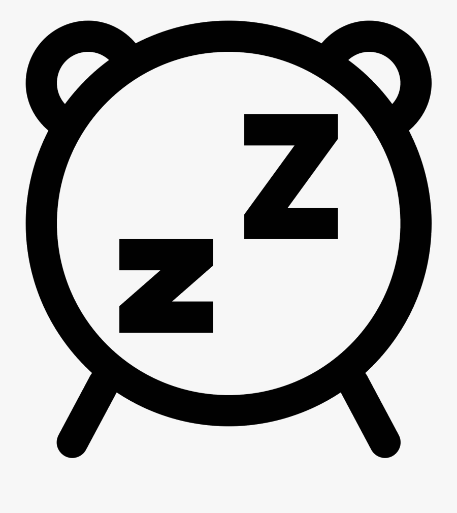 Snooze Do Despertador Icon, Transparent Clipart