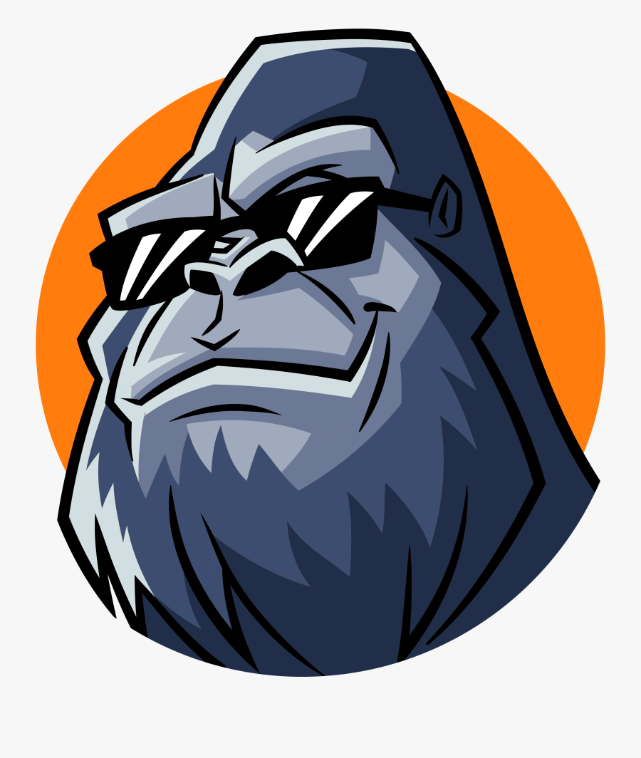 Clip Art Gorillas, Transparent Clipart