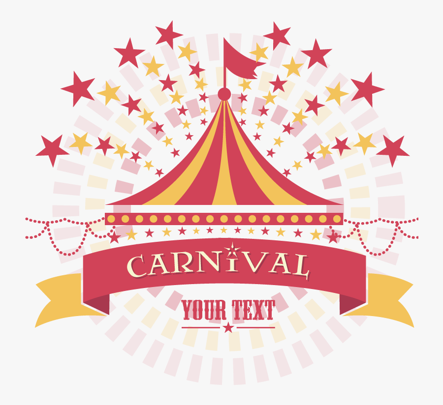 Template Carnival Circus - Carnival Template Png, Transparent Clipart