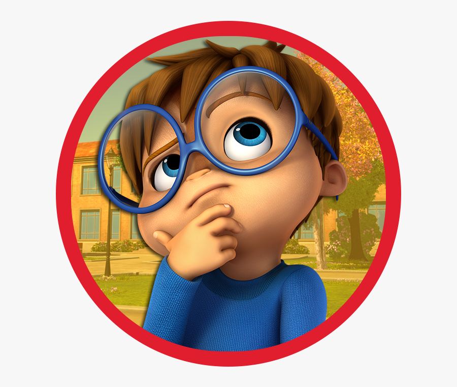 Alvin And The Chipmunks Tv Show Simon, Transparent Clipart