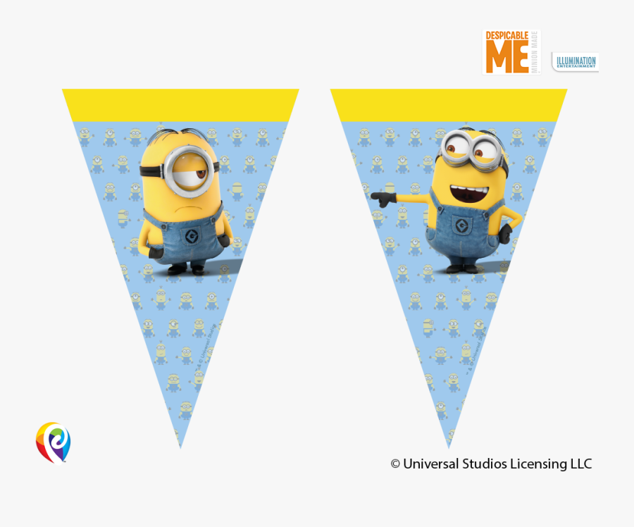 Minion Flag, Transparent Clipart