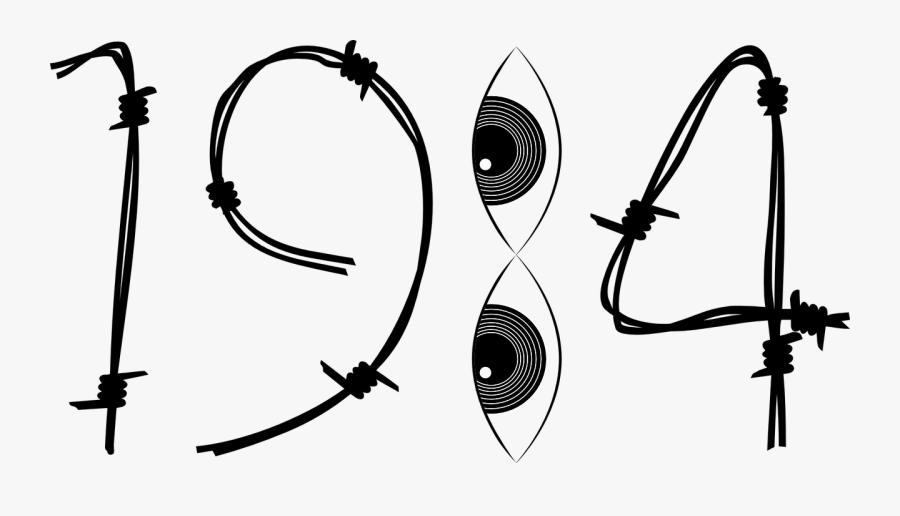 Image Source - Pixabay - Com - 1984 Black And White, Transparent Clipart