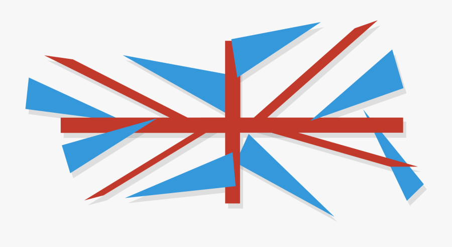 British Flag By Marcus - Abstract Uk Flag Png, Transparent Clipart