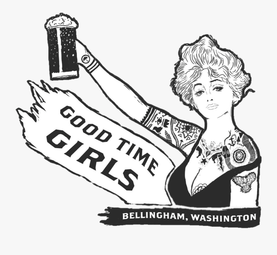 Lady Transp - Cartoon, Transparent Clipart