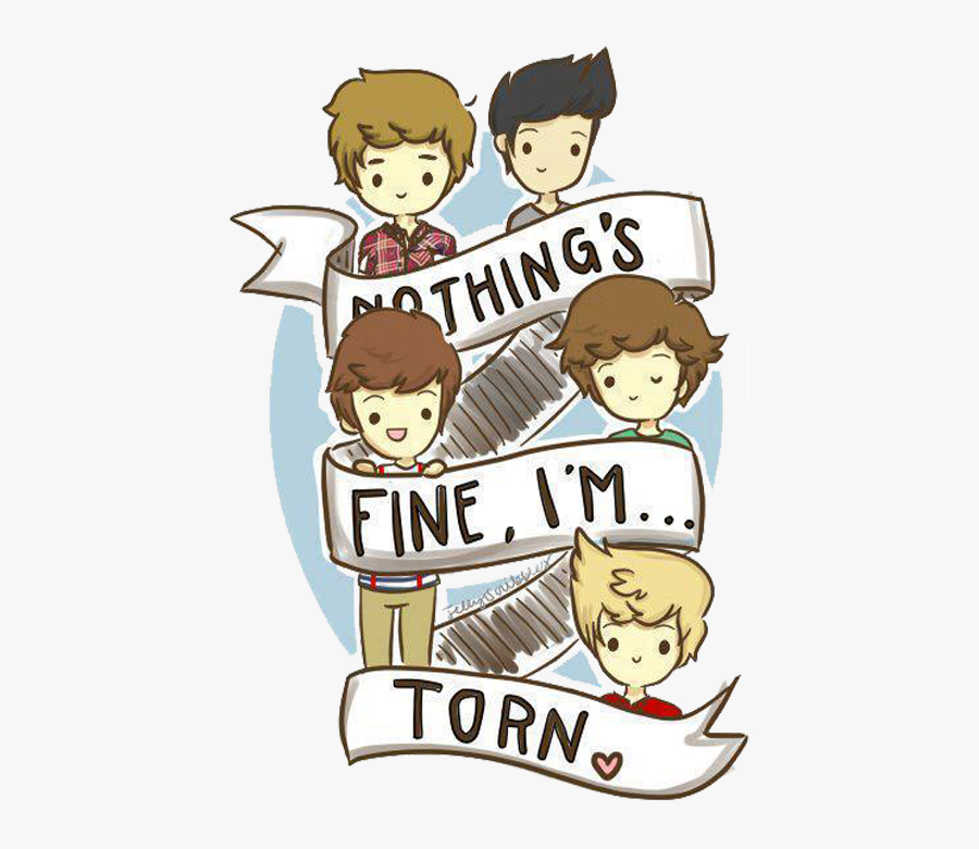One Direction Cartoon Drawings, Transparent Clipart