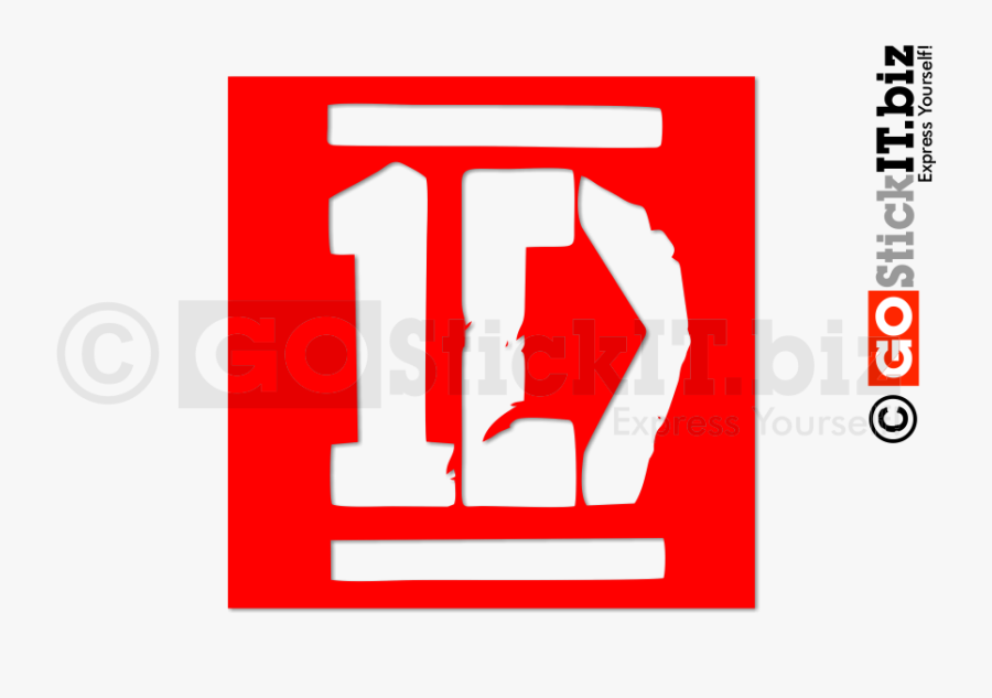 One Direction Image Logo Home Desktop Wallpaper - Small One Direction Logo, Transparent Clipart
